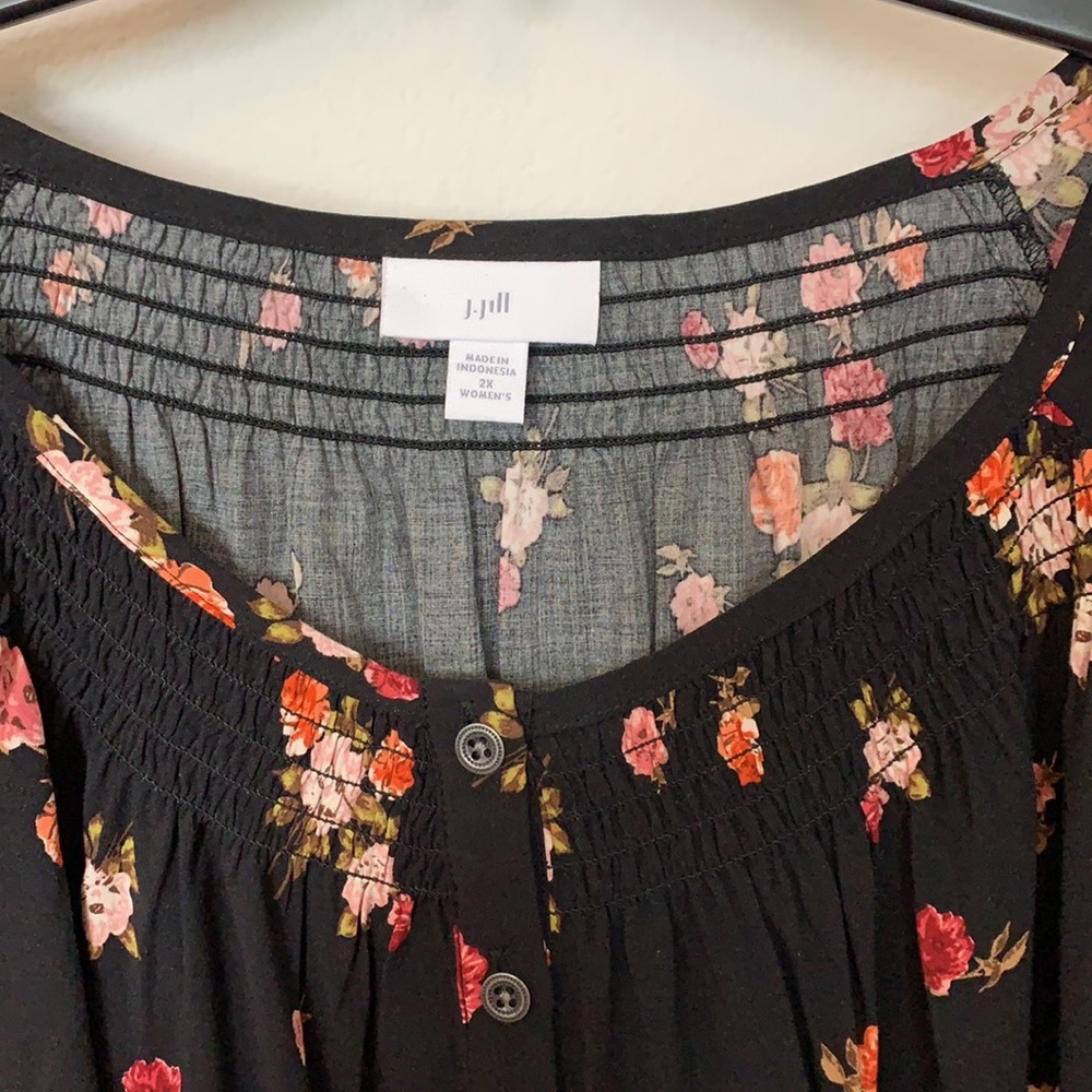 J Jill Flowered Dress - Picture 2 of 9